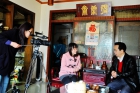 梅州电视台采访客家春节习俗