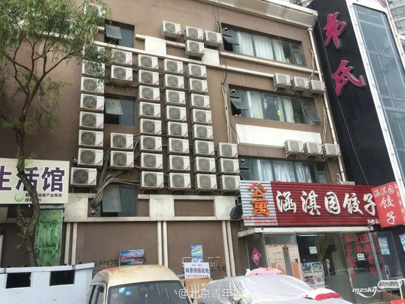 1空调太密集 北京群租房租客被清退.jpg
