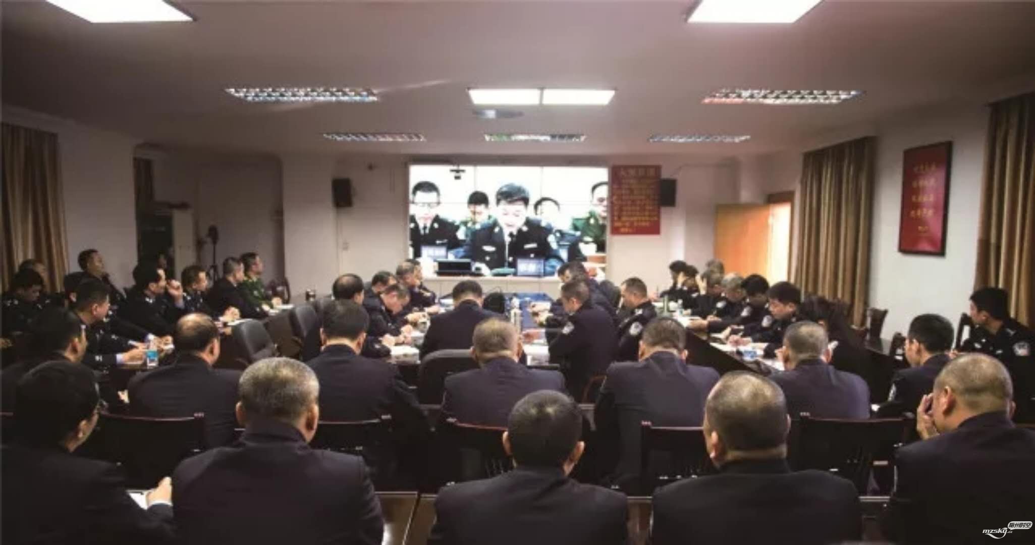 梅州市公安机关紧急召开视频会议要求
