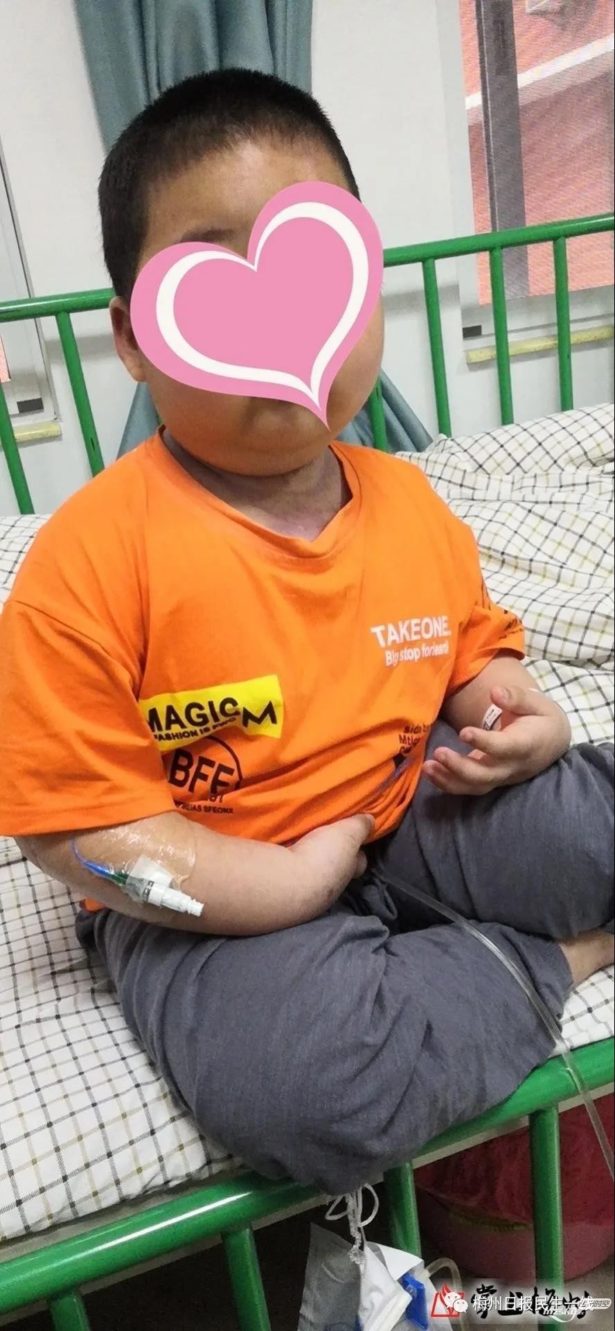 丰顺年仅5岁小男孩急性淋巴白血病复发，大家帮帮他